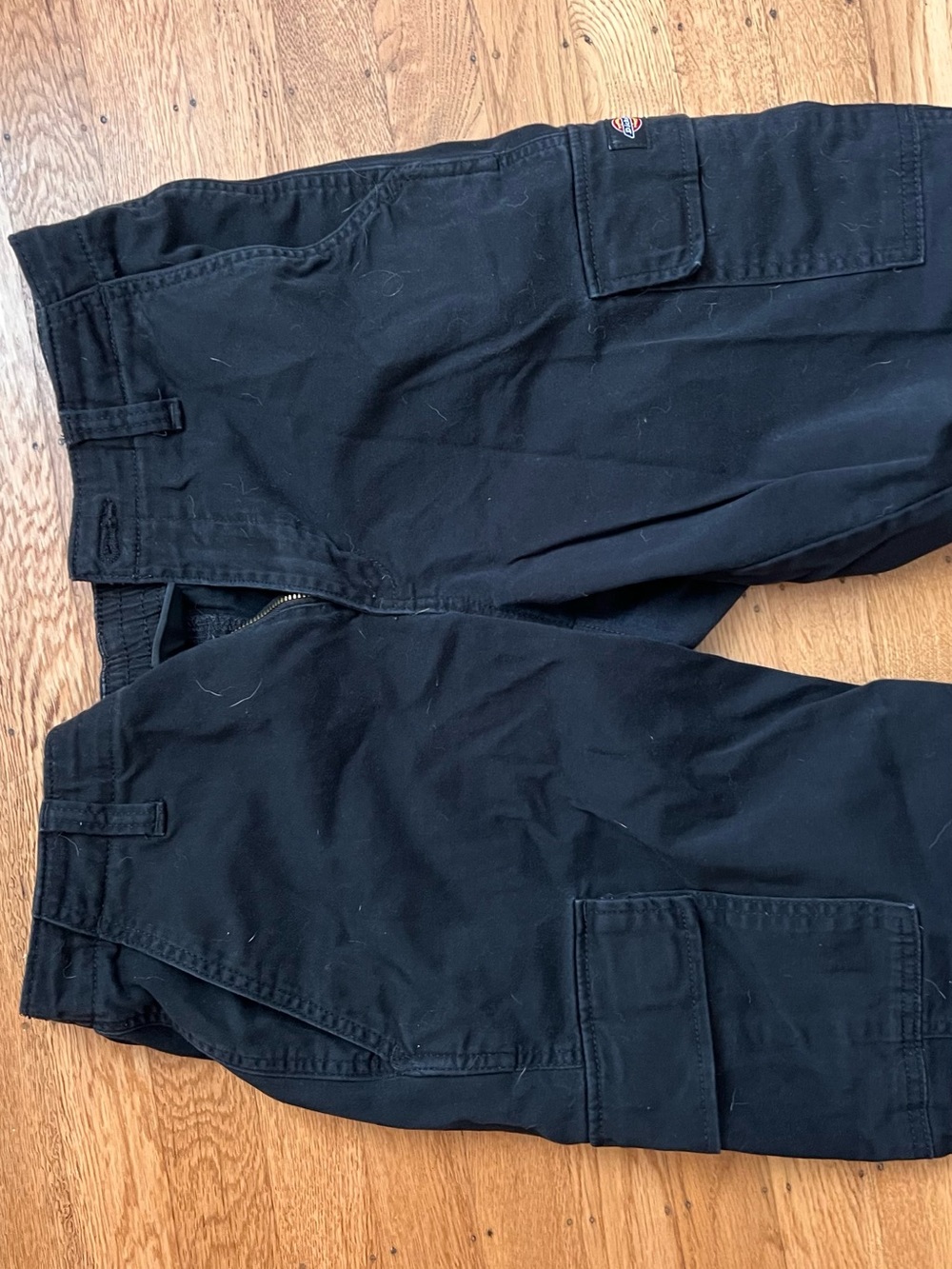 Dickies Black Women's Cargo Pants with Utility Pockets